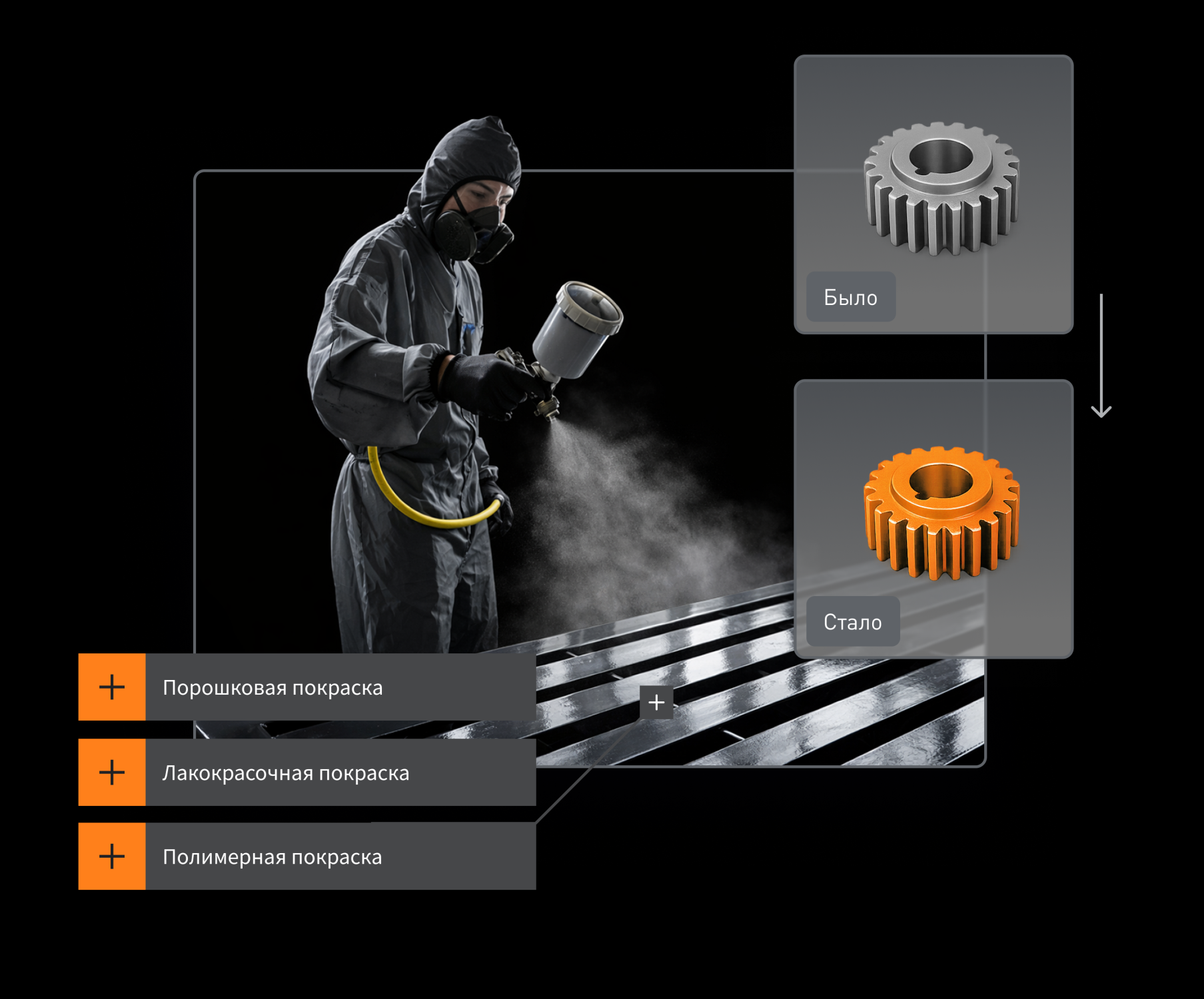 Покраска металла